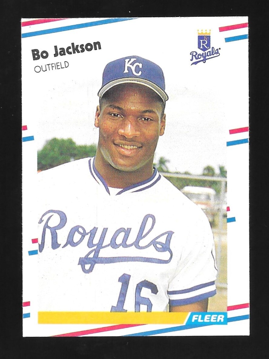 1988 Fleer Bo Jackson Kansas City Royals #260