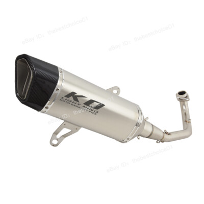 For VOGE SR250GT 2024 Slip-on Exhaust System Front Link Pipe Muffler Pipe Escape