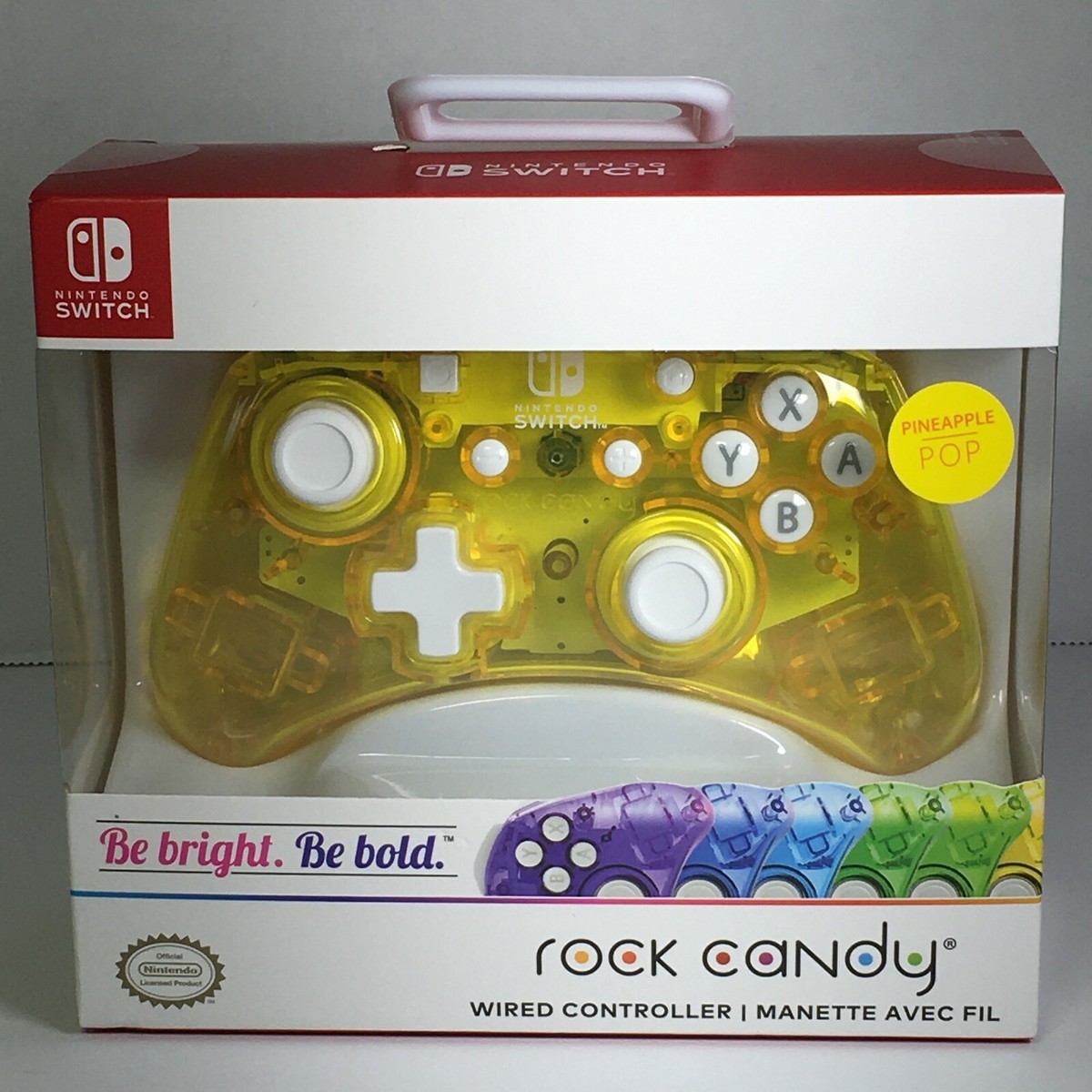 PDP Rock Candy Nintendo Switch Controller Yellow PDP Rock Candy Nintendo Switch Controller Yellow