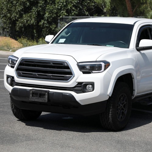 For 16-22 Toyota Tacoma Black Projector Headlights Switchback Turn w/C LED DRL - Picture 3 of 5
