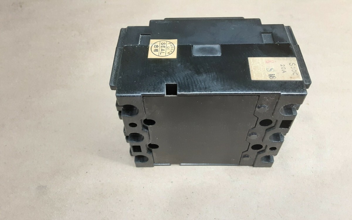 Toshiba S30C 3Pole No Fuse Breaker 220Vac 20A 41-1288 #11G95 | eBay