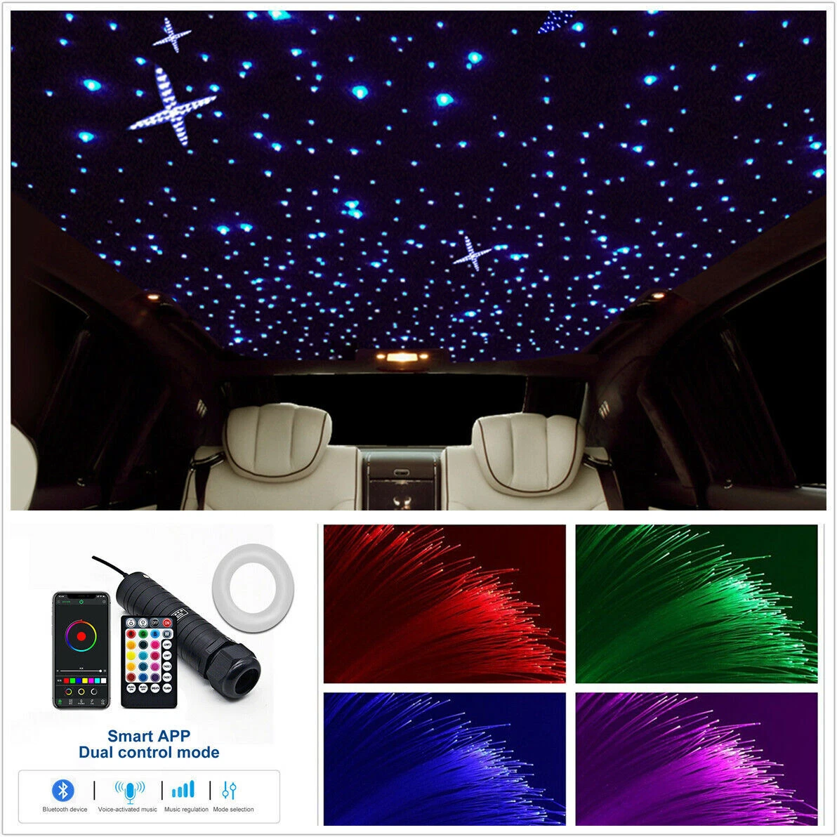 Car star ceiling lights deals