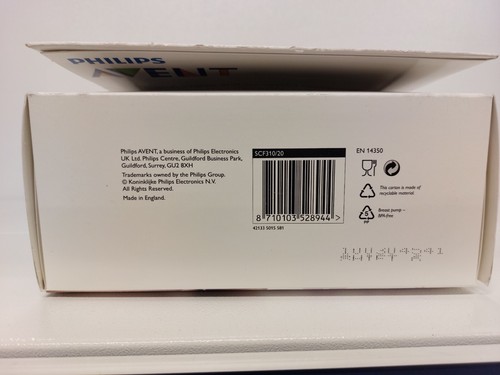Philips Avent baby feeding breast pump BPA Free Manual Breast Pump with Bottle - Picture 7 of 8
