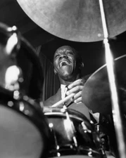 Jazz Drummer ARTHUR 'ART' BLAKEY Glossy 8x10 Photo Print Jazz Messengers Poster