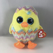 Ty Beanie Boos - CORWIN the Easter Egg Chick (6 inch) Plush Toy 2023 NEW MWMTs