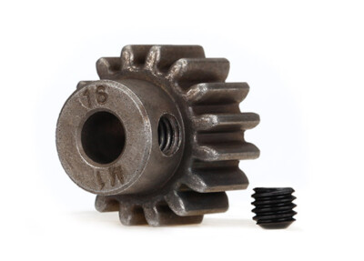 Traxxas Gear, 16-T pinion (1.0 metric pitch) (fits 5mm shaft)/ set s  (compatibl