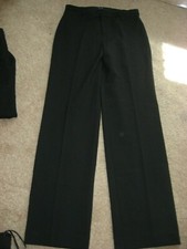Womens Black GAP Stretch Wool Blend Classic Trouser Dress Pants 2