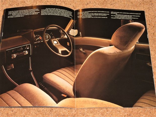 1978-79 CHRYSLER AVENGER Sales Brochure - Saloon Estate 1300 1600 LS GL GLS - Picture 5 of 9