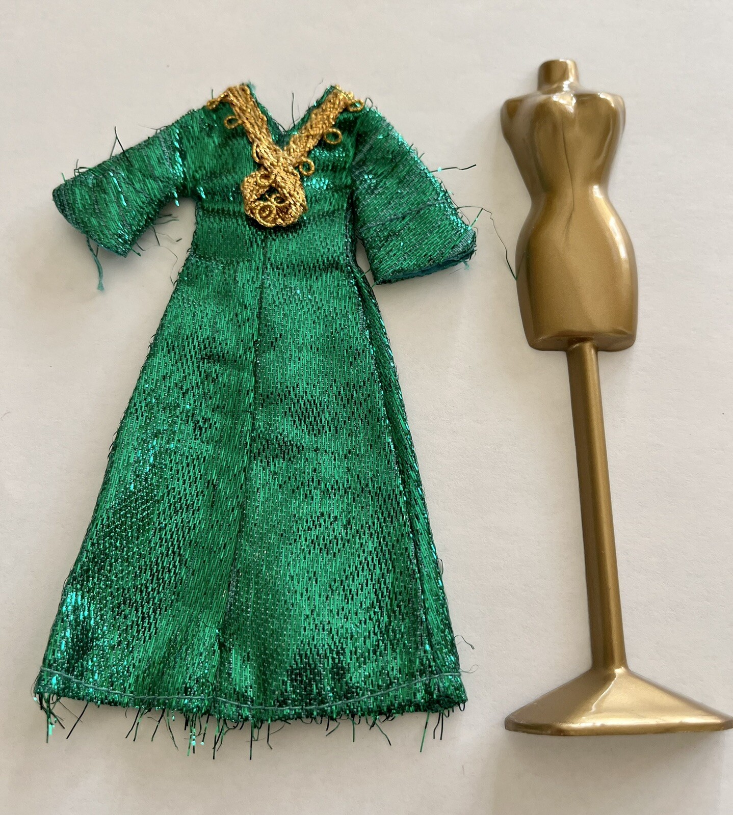 Vintage Topper Dawn Fashion Doll Clothes 0716 Green Slink eBay