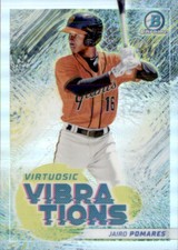 2022 BOWMAN CHROME VIRTUOSIC VIBRATIONS JAIRO POMARES SAN FRANCISCO GIANTS VV-18