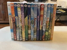 16 DVDs Edizioni Mondo Cartoni Christopher Columbus Mogly Fox Simba Robin Hood