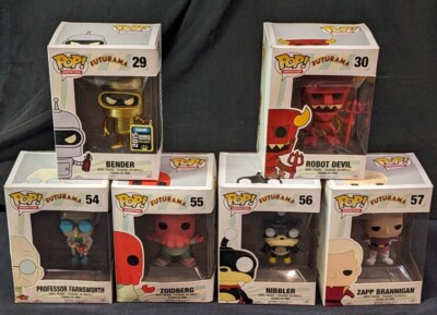 funko pop まとめて　6個 Funko Pop! Futurama Set of Six: Zapp,Devil, Nibbler, Zoidberg