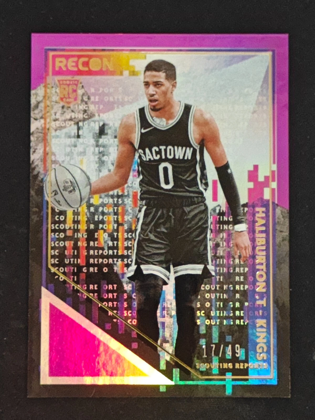 Tyrese Haliburton trading card