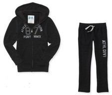 NWT BOYS AEROPOSTALE P.S. KIDS 2 PIECE OUTFIT ZIP UP HOODIE PANTS SIZE 4