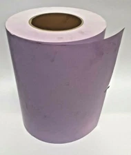 ROLL OF PASTEL PURPLE PAPER. 10" W X APPROX 100'