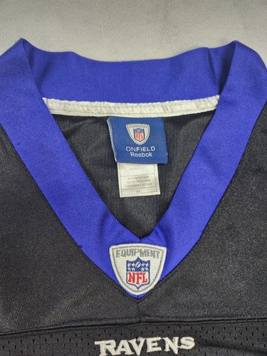 ANQUAN BOLDIN Baltimore Ravens Black REEBOK Jersey Men's Size 50 Large EUC Sewn - Picture 5 of 6