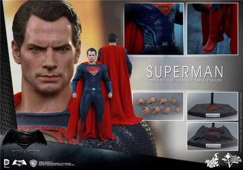 Nuevo Hot Toys MMS343 Batman Superman Dawn of Justice Henry Cavill Versión Normal