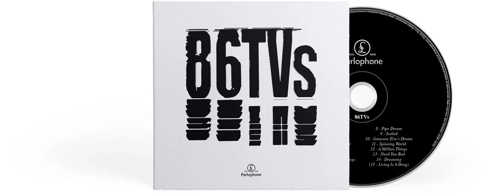 86TVs - 86TVs - CD Album (Released 2th August 2024) Brand New