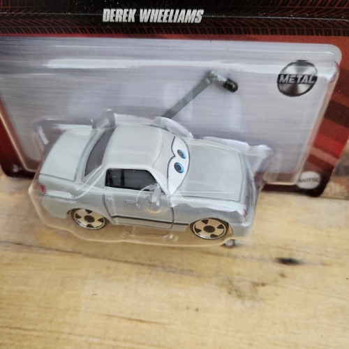 Disney Pixar Cars Movie Derek Wheeliams 2021 Metal Series New - Photo 4/8