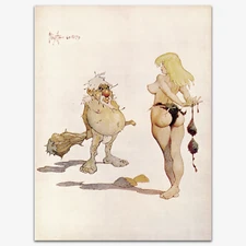 Vintage Print 108- Eve