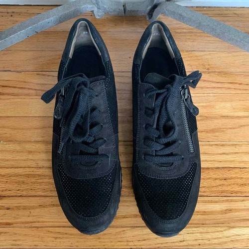 paul green sneakers black