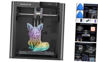  3D Printer,600mm/s Max High-Speed FDM 3D Printers with Fully Adventurer 5M