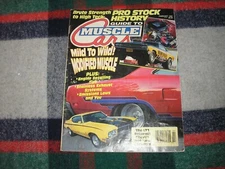 Vintage February 1992 Muscle Cars Magazine Pro Stock History LT1 Vette Free SHIP