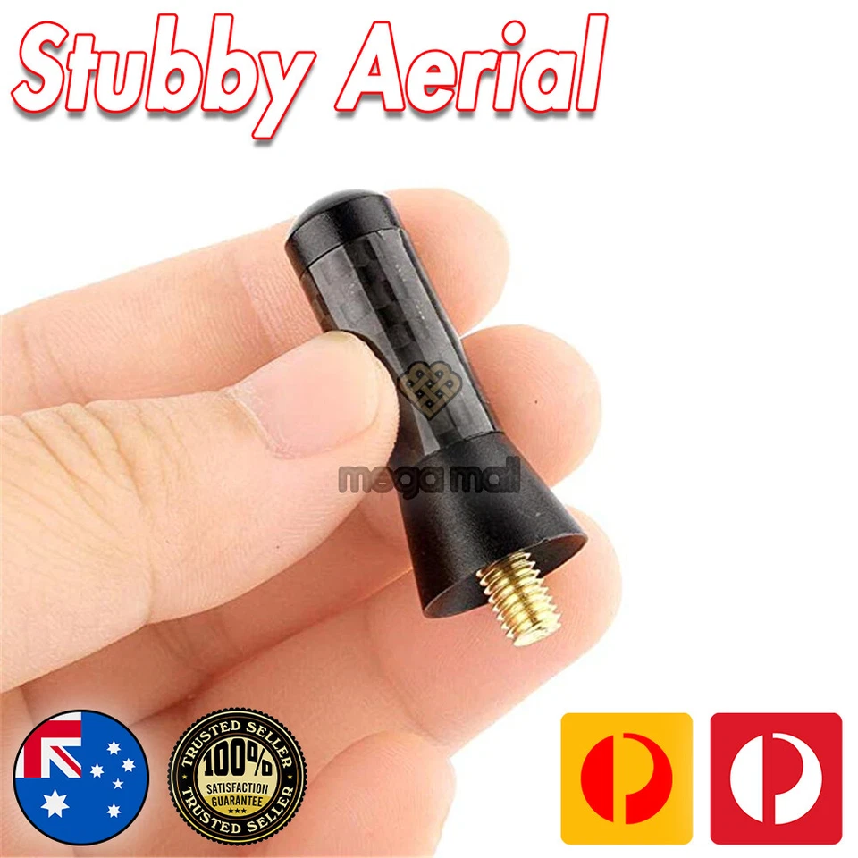 Antena / Antena Stubby Bee Sting para Ford Mustang Convertible Negro 3.5 CM Foto 3 de 4