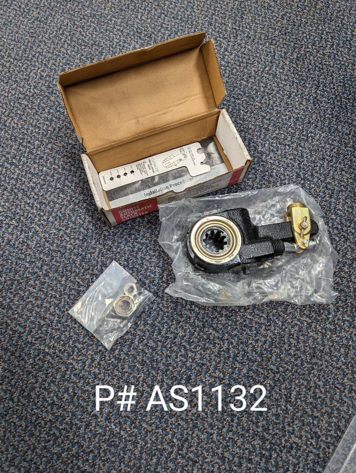 Gunite AS1132 5.5" Automatic Slack Adjuster, 5.5", 10 Spline, 1.5" Dia