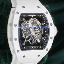 Richard Mille “Bubba Watson” 49.90mm White Ceramic MINT COMPLETE SET RM 055 8