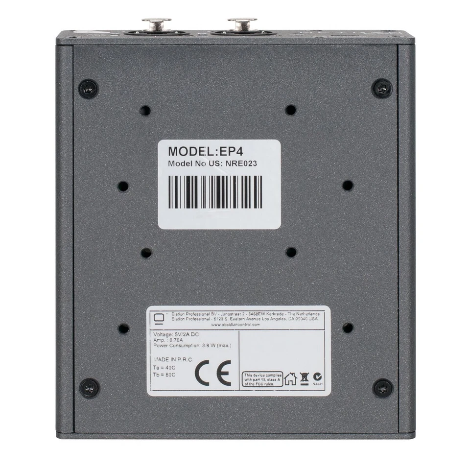 Obsidian Obsidian EP4 Ethernet to DMX gateway with four RDM compatible ports - Image 4 of 4