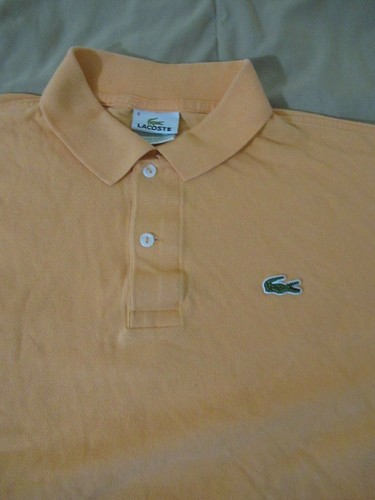 Lacoste Men's Golf Shirt Size 6 L SS 