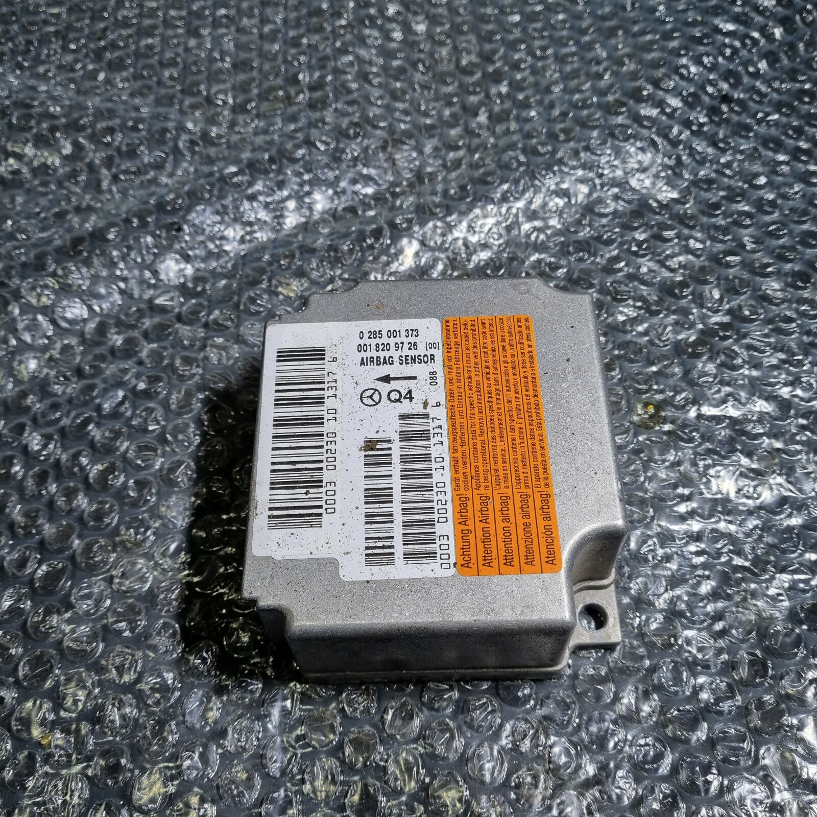 MERCEDES-benz CONTROL MODULE 0285001373 0018209726 srs unit | eBay