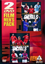 Football DVD Double Pack - 50 Great Premiership Goals v4 & v5 - Brand New
