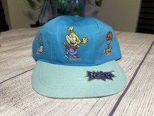 Rugrats Kids Hat Cap Snapback 1997 Blue