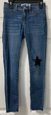 Old Navy Rockstar Jeggings  Girls Size 12 Regular Adjustable Waist Stretch