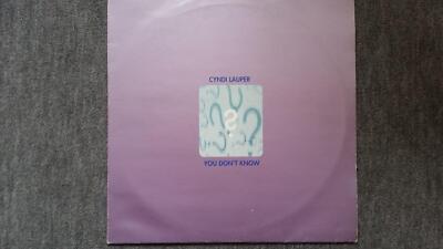 Cyndi Lauper - You don't know 12'' Remixes Promo