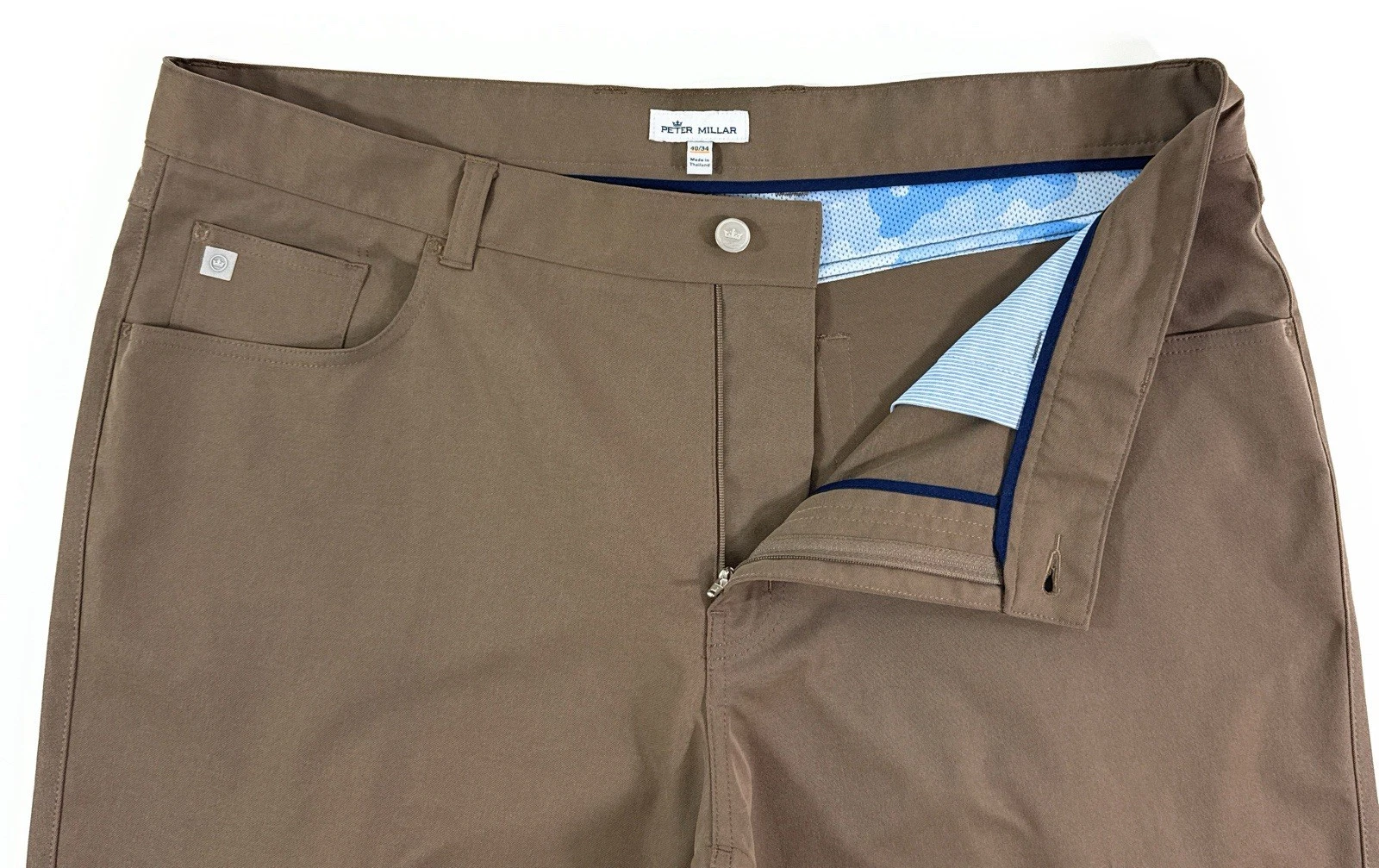 Peter Millar EB66 Crown Sport 5 Pocket Performance Stretch Golf Pants Size 40x33