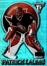 2000-01 Pacific Private Stock Titanium - Patrick Lalime #66 s/n 05/40