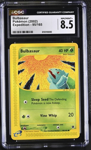 Bulbasaur graded CGC 8.5 for sale on eBay