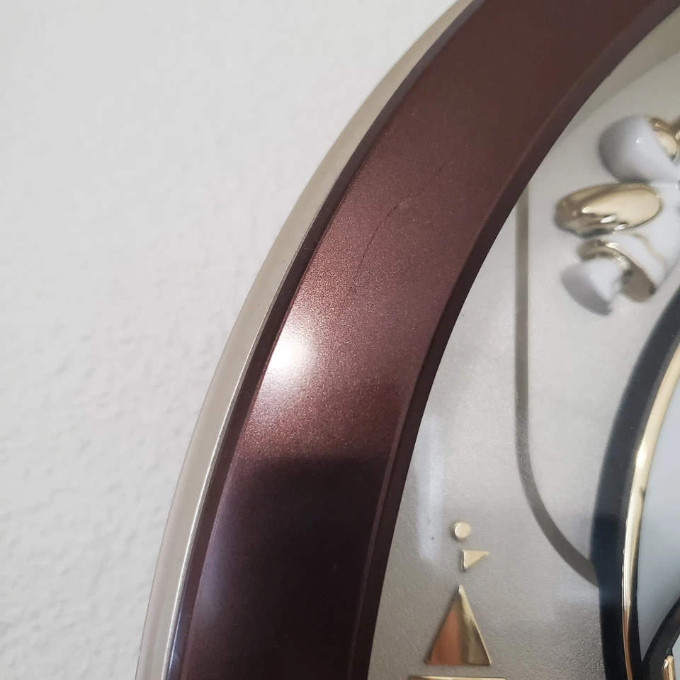 Seiko Swarovski Melodies in Motion Wall Clock (QXM491BRH) 18 Melodies - Image 3 of 4