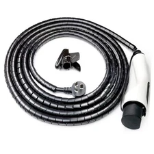 EV Charger Cable Protector, 26FT EV Charger Cord Protector Sleeve - Flexible 