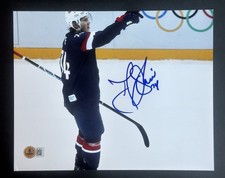 TJ Oshie signed autograph 8X10 photo USA Olympics Washington Capitals BAS