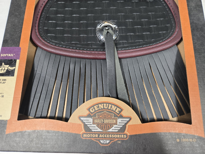 HARLEY-DAVIDSON 純正 FLSTS マッドフラップ ヘリテイジ HARLEY HERITAGE SPRINGER FLSTS 95TH ANNIVERSARY MUD FLAP GENUINE
