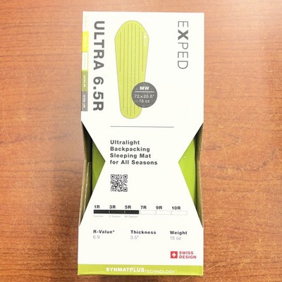 Exped Ultra 6.5R Sleeping Pad Color: Lichen Size: Medium Wide 72x25.6  - NEW