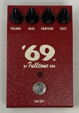 2001 FULLTONE ‘69 Guitar Fuzz Pedal Signed Numbered USA 2000s Tested Hendrix