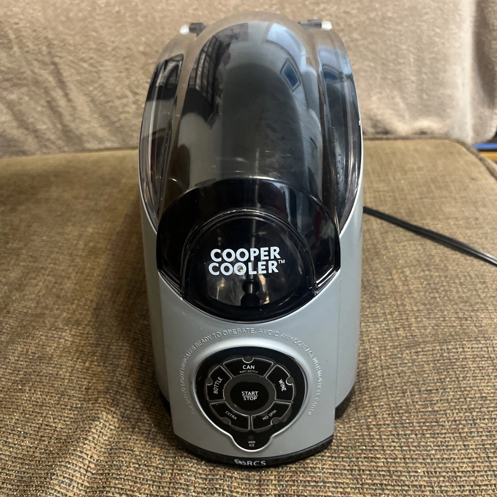 Cooper Cooler HC-01 Rapid Beverage Chiller For Bottles Cans and Wine Works Great