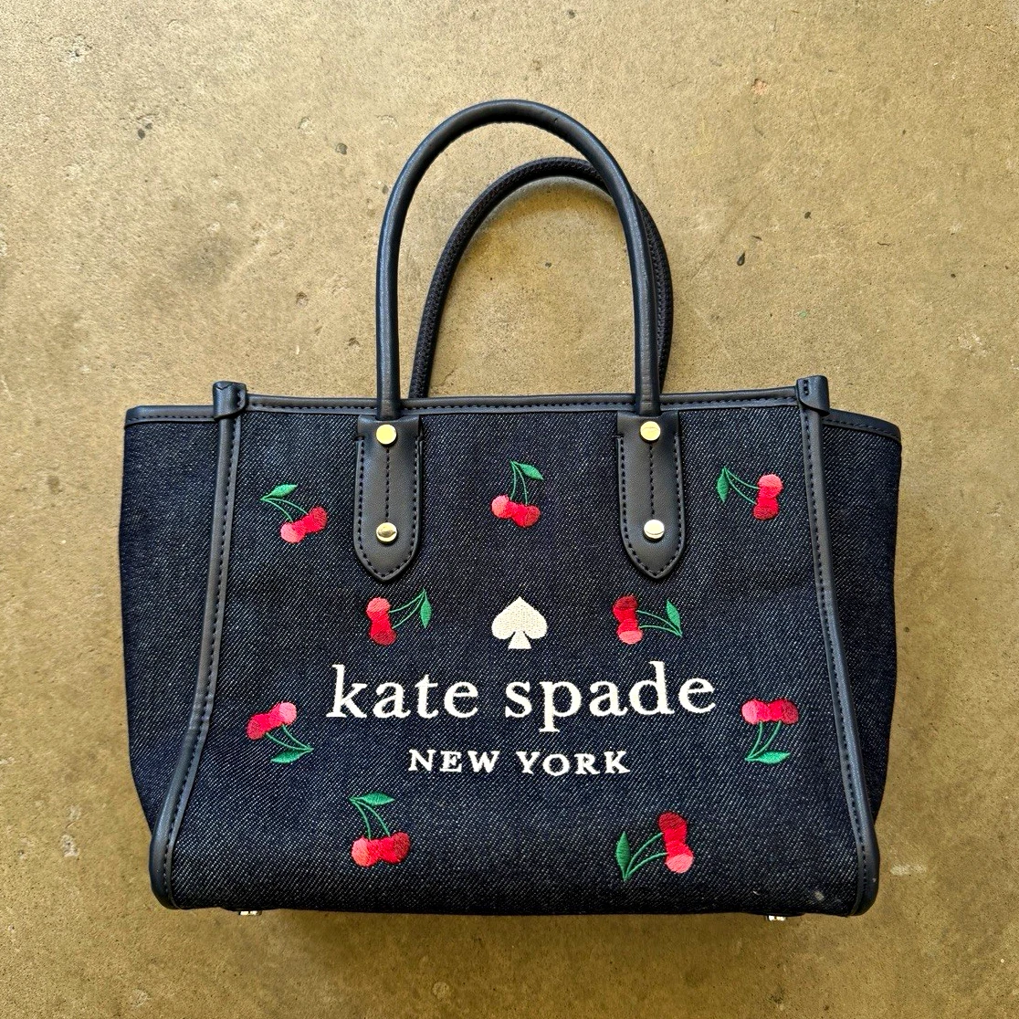 Kate Spade New York デニム トートバッグ　ケイトスペード kate spade new york Denim Exterior Tote Bags & Handbags for Women