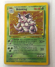 Pokémon TCG Nidoking Base Set 2 Holo Rare Card 11/130 on eBay