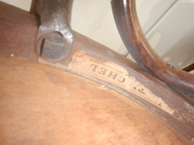 Antique Fischel Bentwood Bistro Chair Made In Czechoslovakia | eBay